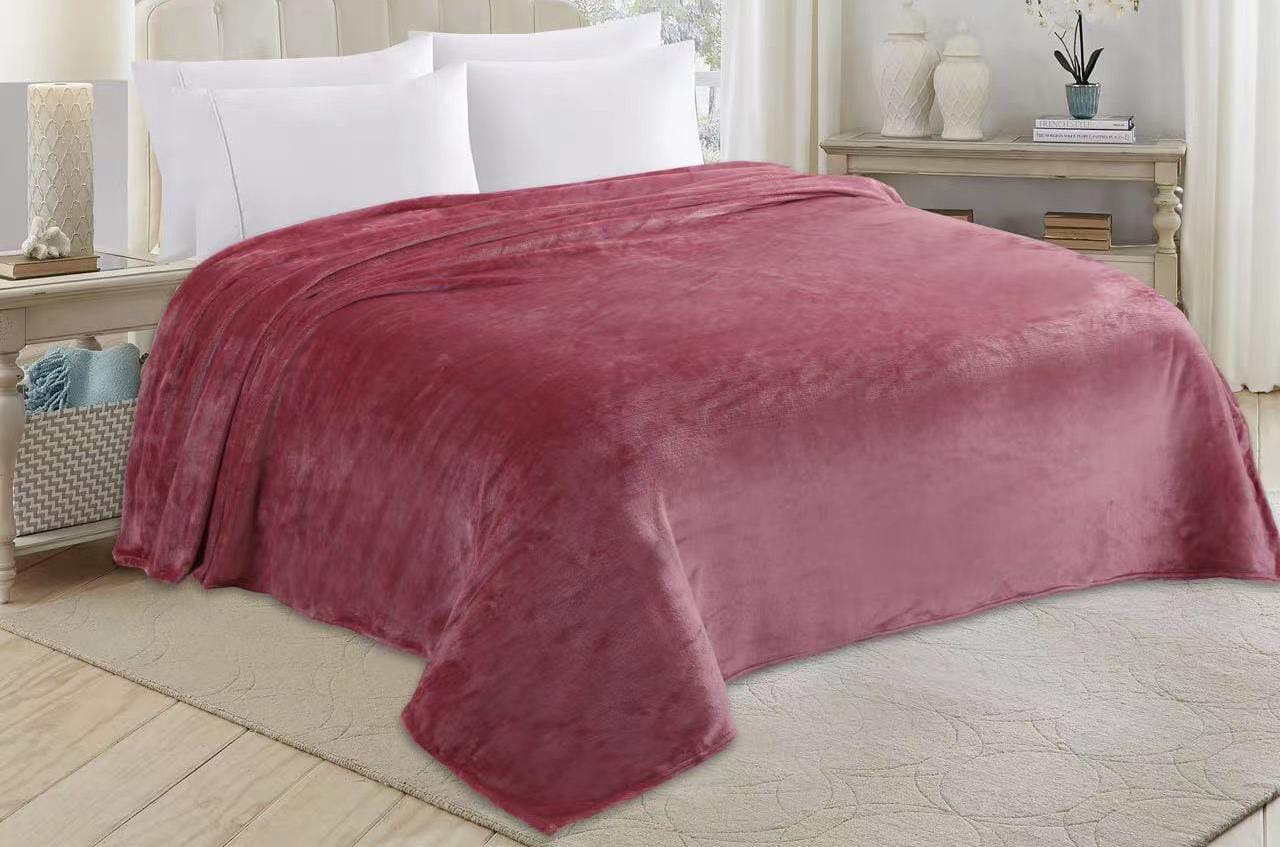 Mantas de cama o sofá lisas en varios colores medidas 220x240 - Lencería  intíma, ropa interior. LENCERIA ESTRELLA